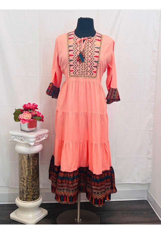 Rayon kurti / plus size kurtis - Kurti Connection USA
