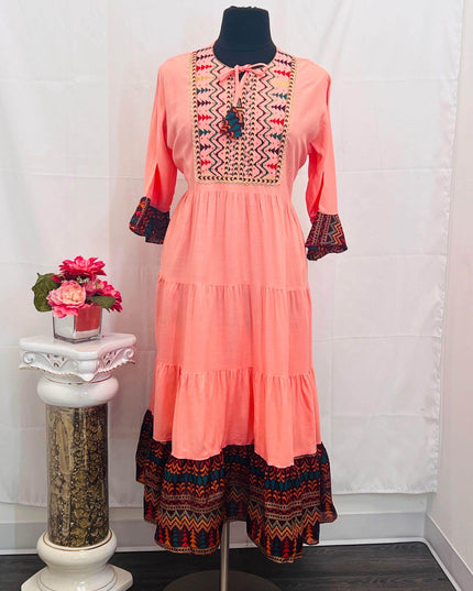 Rayon kurti / plus size kurtis - Kurti Connection USA