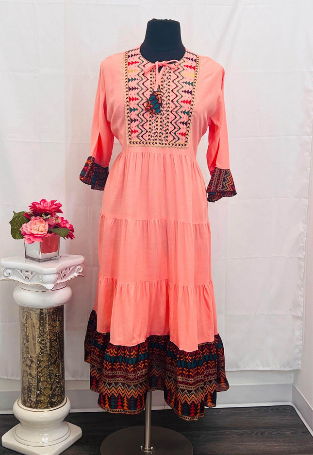 Rayon kurti / plus size kurtis - Kurti Connection USA