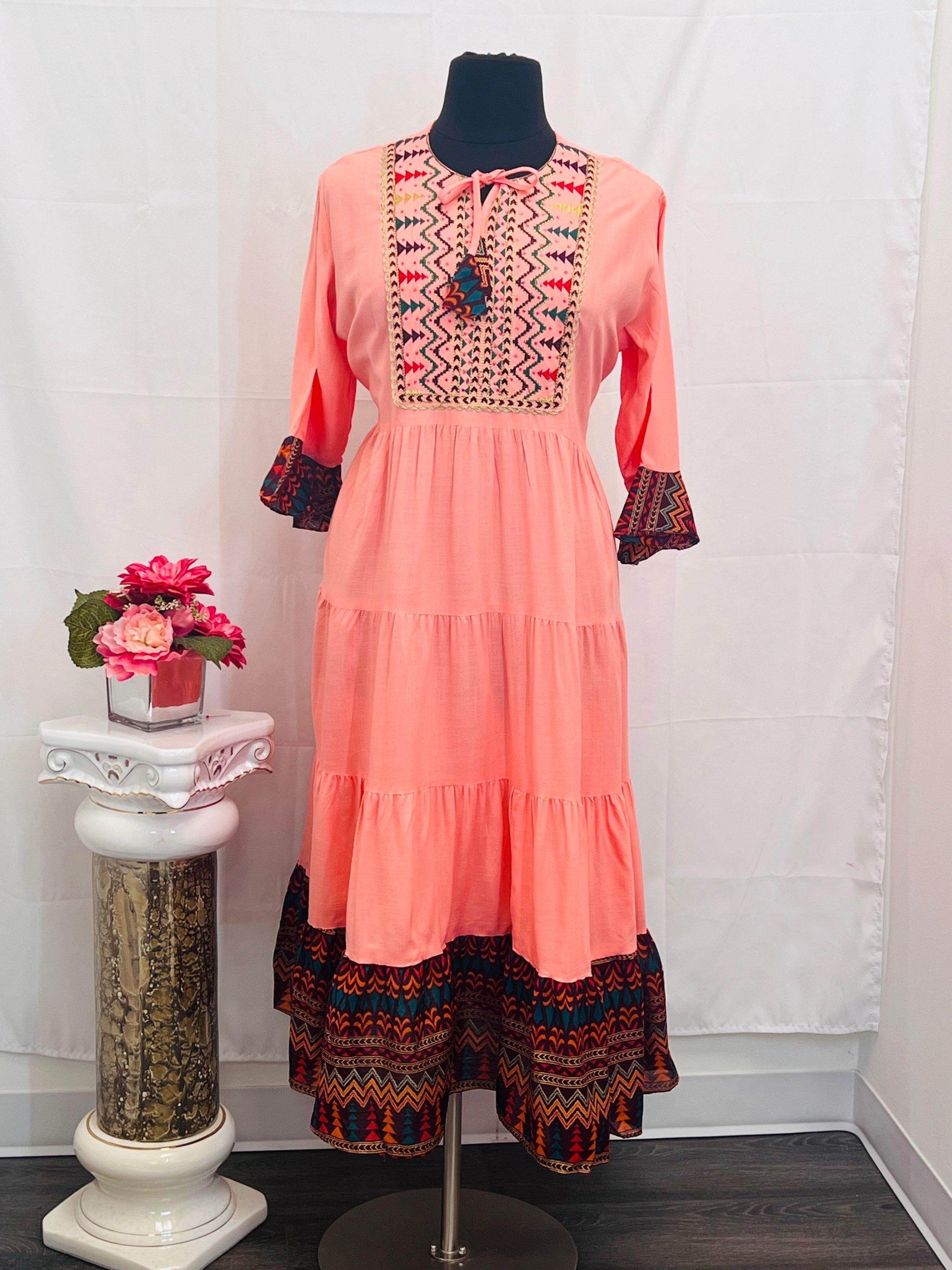 Rayon kurti / plus size kurtis - Kurti Connection USA