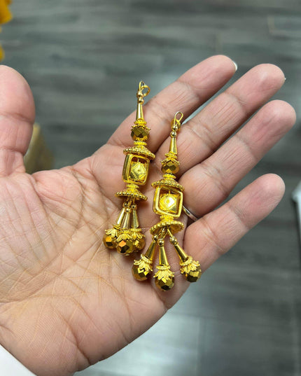 Golden latkans - Kurti Connection USA