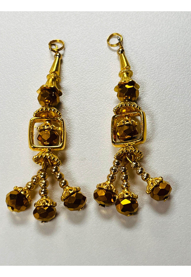 Gold latkans - Kurti Connection USA