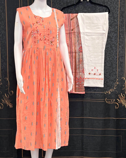 Mulmul cotton kurti set : SALE - Kurti Connection USA