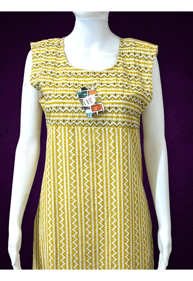 Soft cotton kurti - Kurti Connection USA
