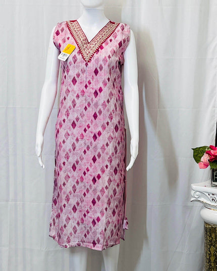Georgette kurti | tunic - Kurti Connection USA