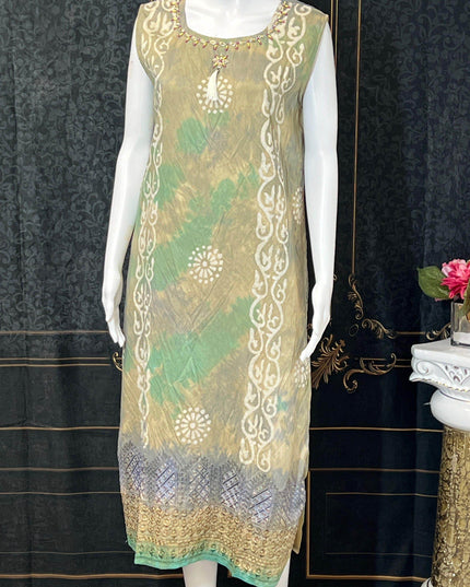 Batik print kurti - Kurti Connection USA