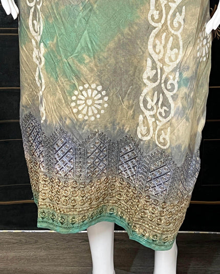 Batik print kurti - Kurti Connection USA