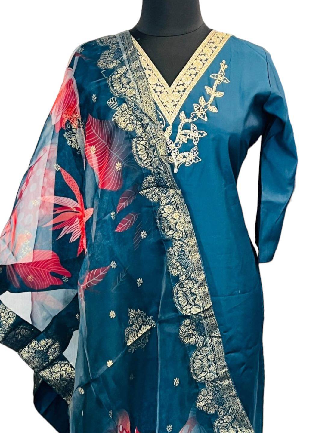 Plus size kurti sets - Kurti Connection USA