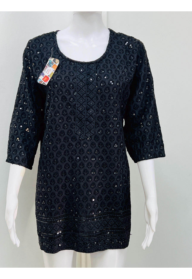 Short kurti / sequin short kurti - Kurti Connection USA