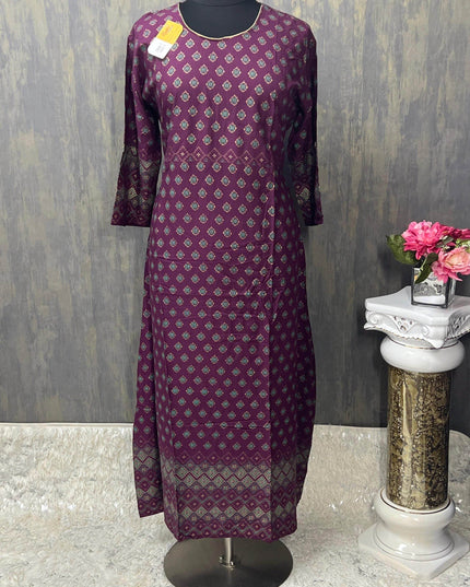 6Xl/ size 52 / Rayon kurti - Kurti Connection USA
