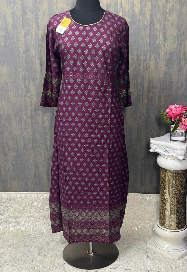 6Xl/ size 52 / Rayon kurti - Kurti Connection USA