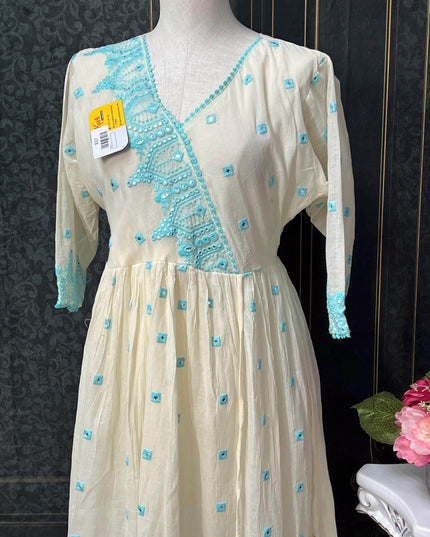 Soft cotton kurti - Kurti Connection USA