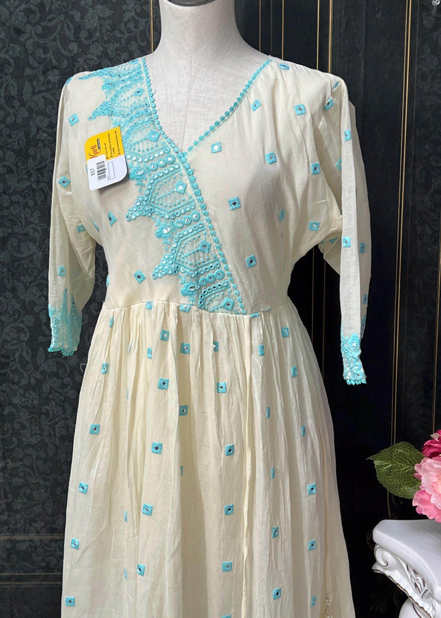 Soft cotton kurti - Kurti Connection USA