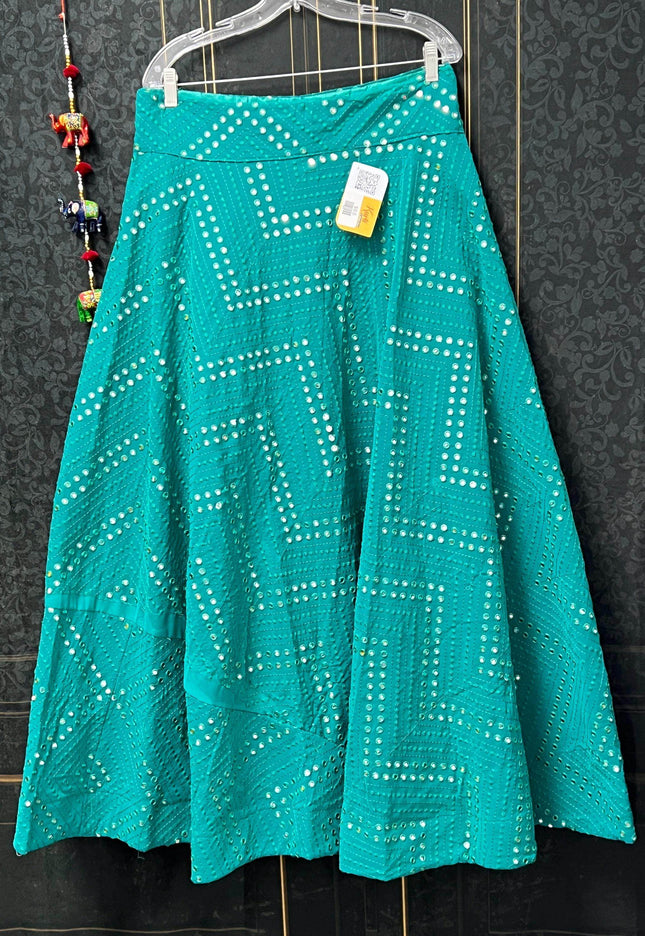 Mirror work lehenga - Kurti Connection USA