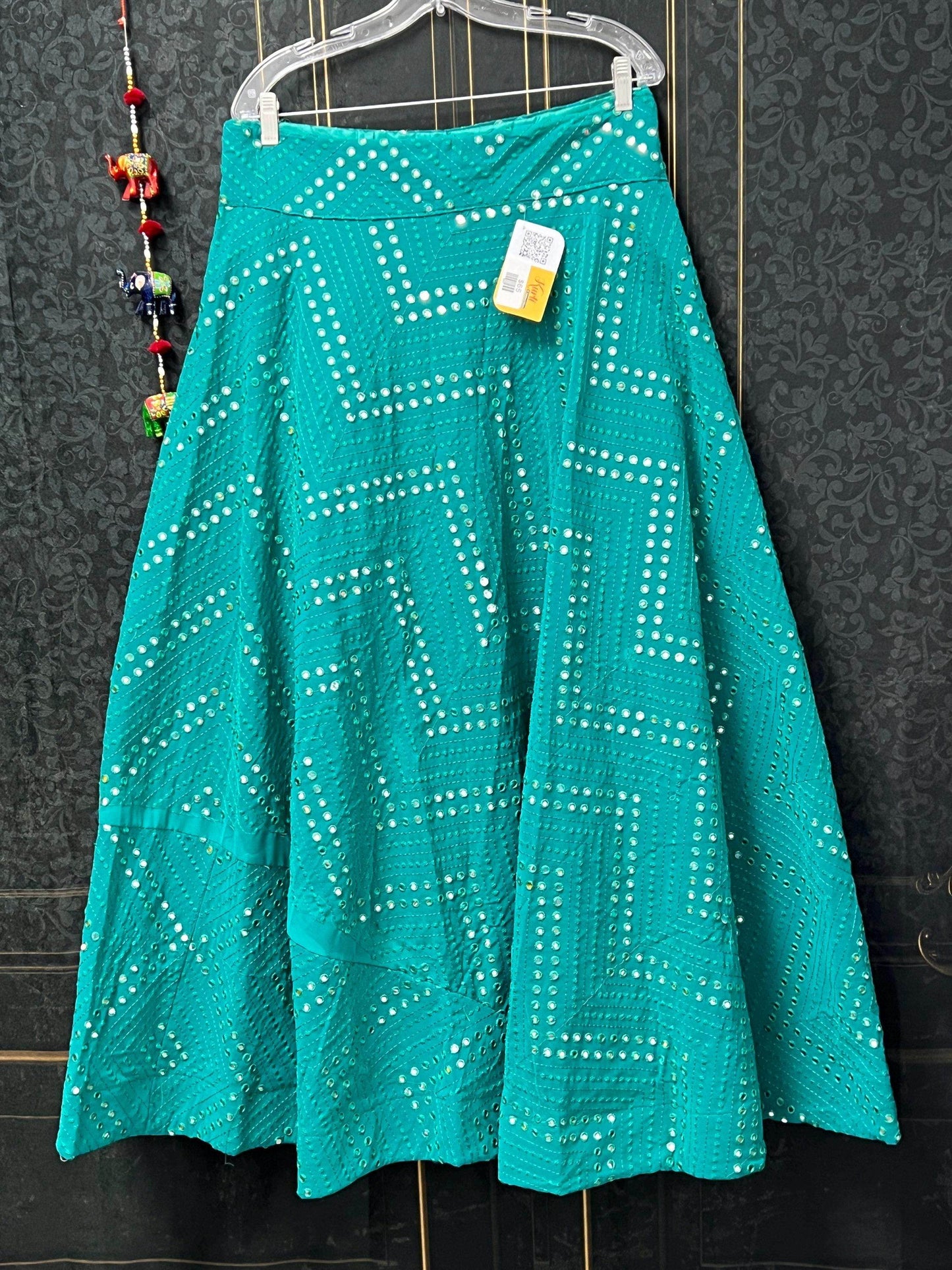 Mirror work lehenga - Kurti Connection USA
