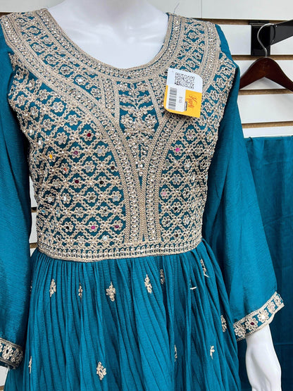 Silk kurti set - Kurti Connection USA