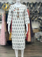 Cotton chikankari kurti - Kurti Connection USA
