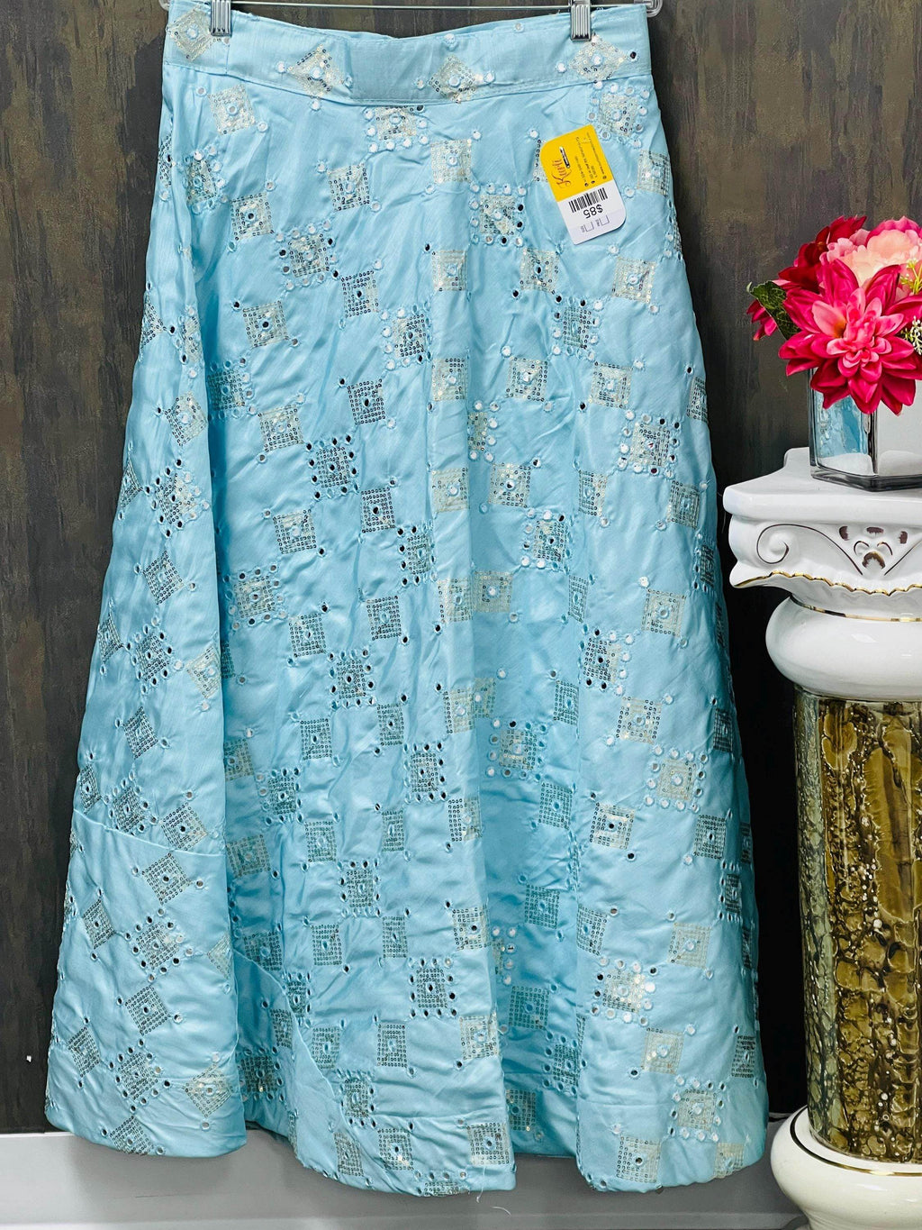 Silk Lehenga skirt - Kurti Connection USA