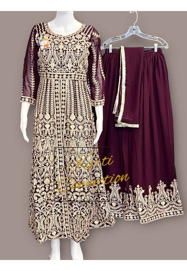 Party wear salwar kameez | Sharara set - Kurti Connection USA