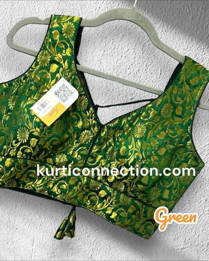 Brocade blouse - Kurti Connection USA
