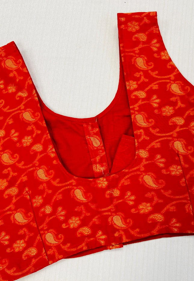 Front hook blouse | sleeves available - Kurti Connection USA