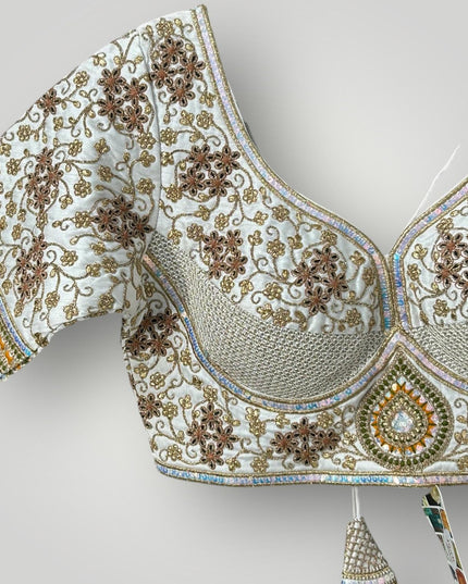 Heavy work blouse - Kurti Connection USA