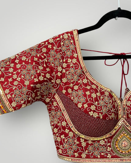 Sabyasachi cut | readymade blouse - Kurti Connection USA