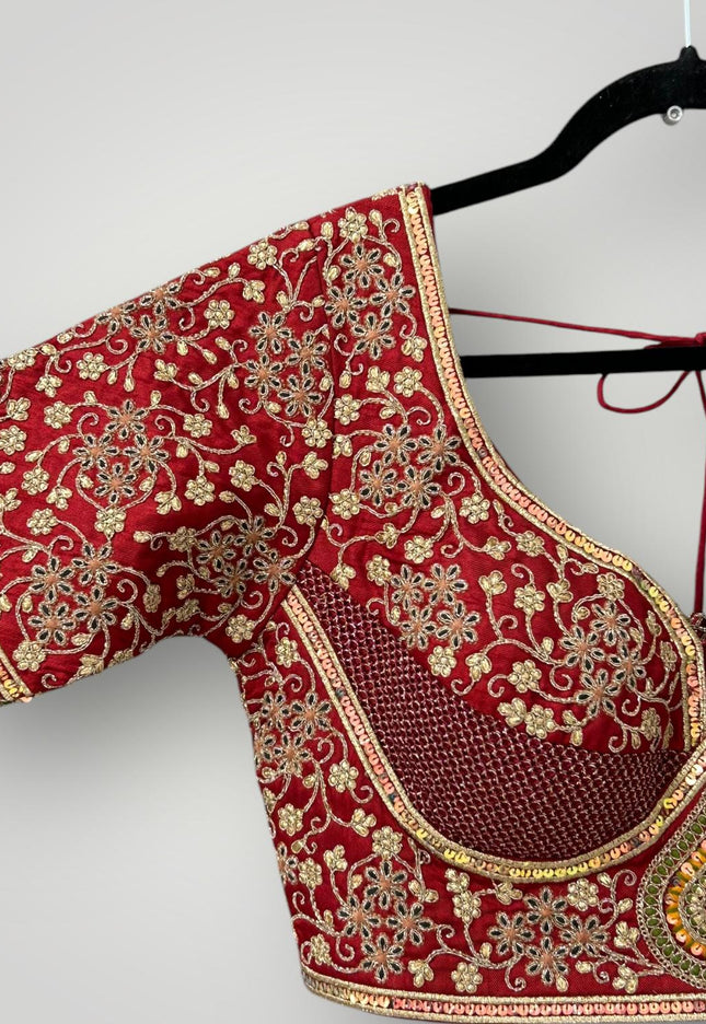 Sabyasachi cut | readymade blouse - Kurti Connection USA