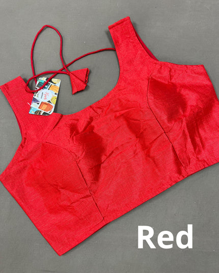 Raw silk blouse - Kurti Connection USA