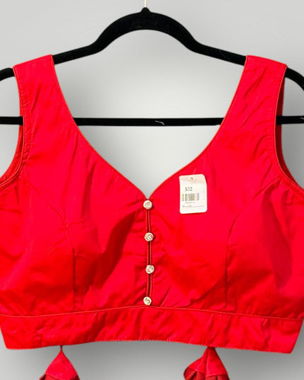 Red Blouse - Kurti Connection USA
