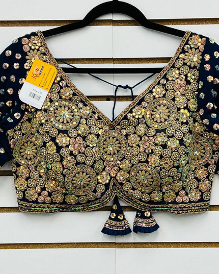 Designer party wear blouses - Kurti Connection USA