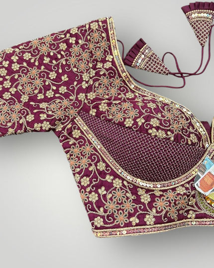 Heavy party wear blouses - Kurti Connection USA