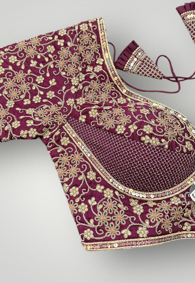 Heavy party wear blouses - Kurti Connection USA
