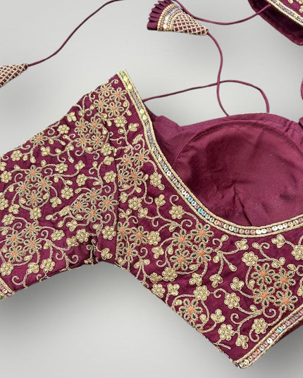 Heavy party wear blouses - Kurti Connection USA