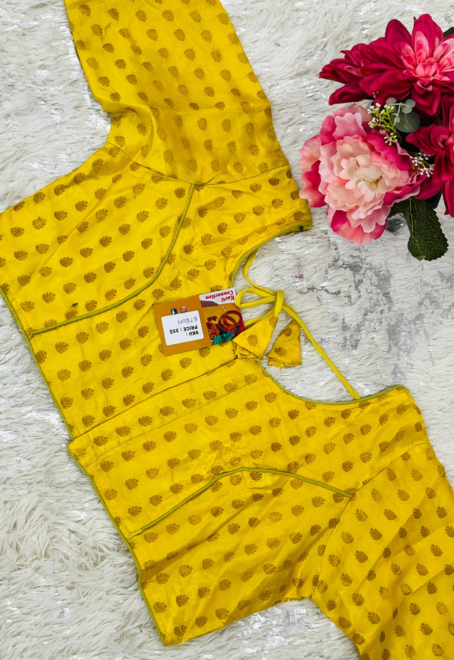 Silk blouse - Kurti Connection USA