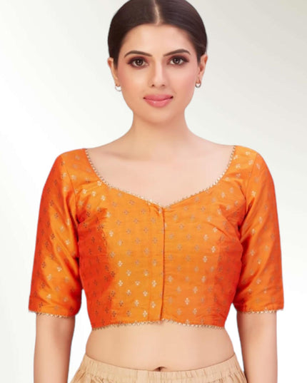 Front hook blouse | plus size saree blouse - Kurti Connection USA