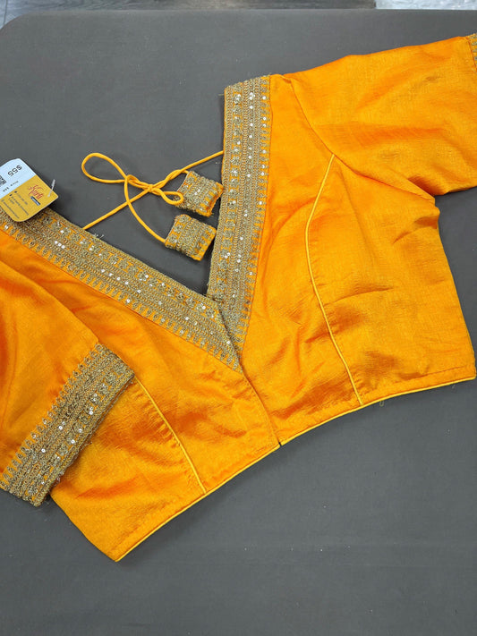 Silk blouse | front hook blouse