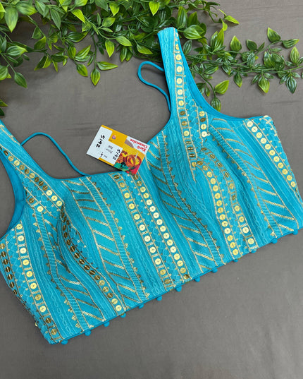 Size 42 : Sleeveless blouse - Kurti Connection USA