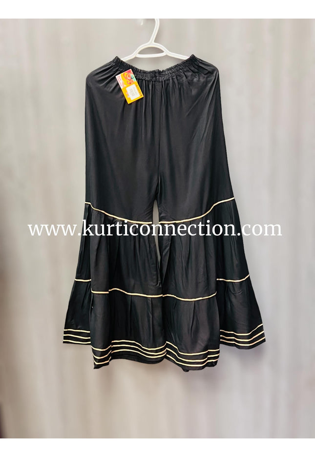 Rayon cotton sharara pants - Kurti Connection USA