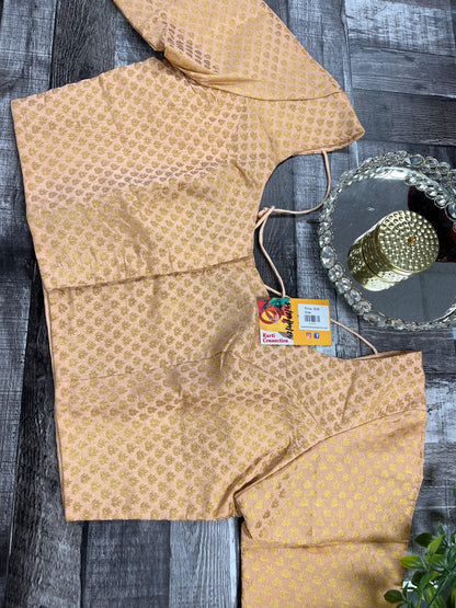 Silk blouse | light peach