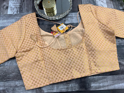 Silk blouse | light peach