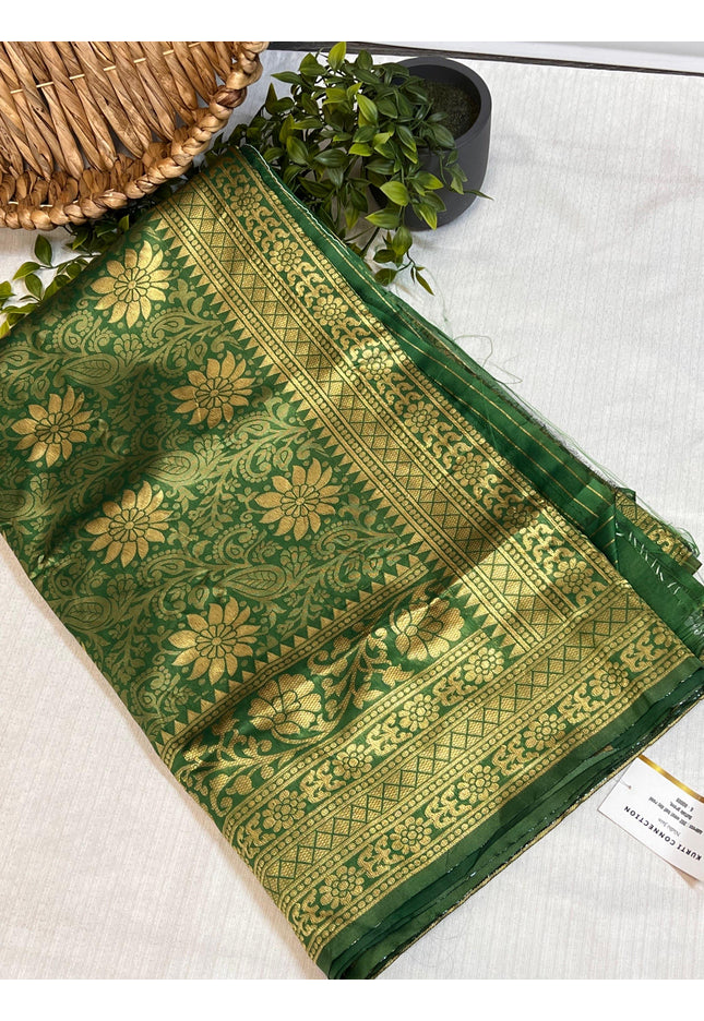 Art silk saree - Kurti Connection USA