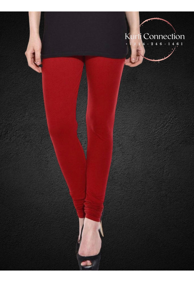 Cotton lycra legging (chudidar) - Kurti Connection USA