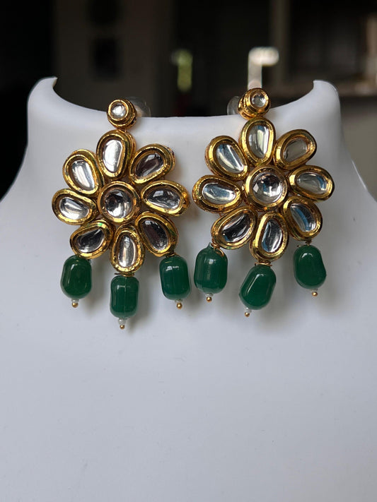 Kundan earrings