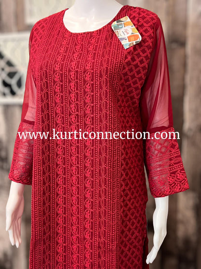 Chikankari kurti