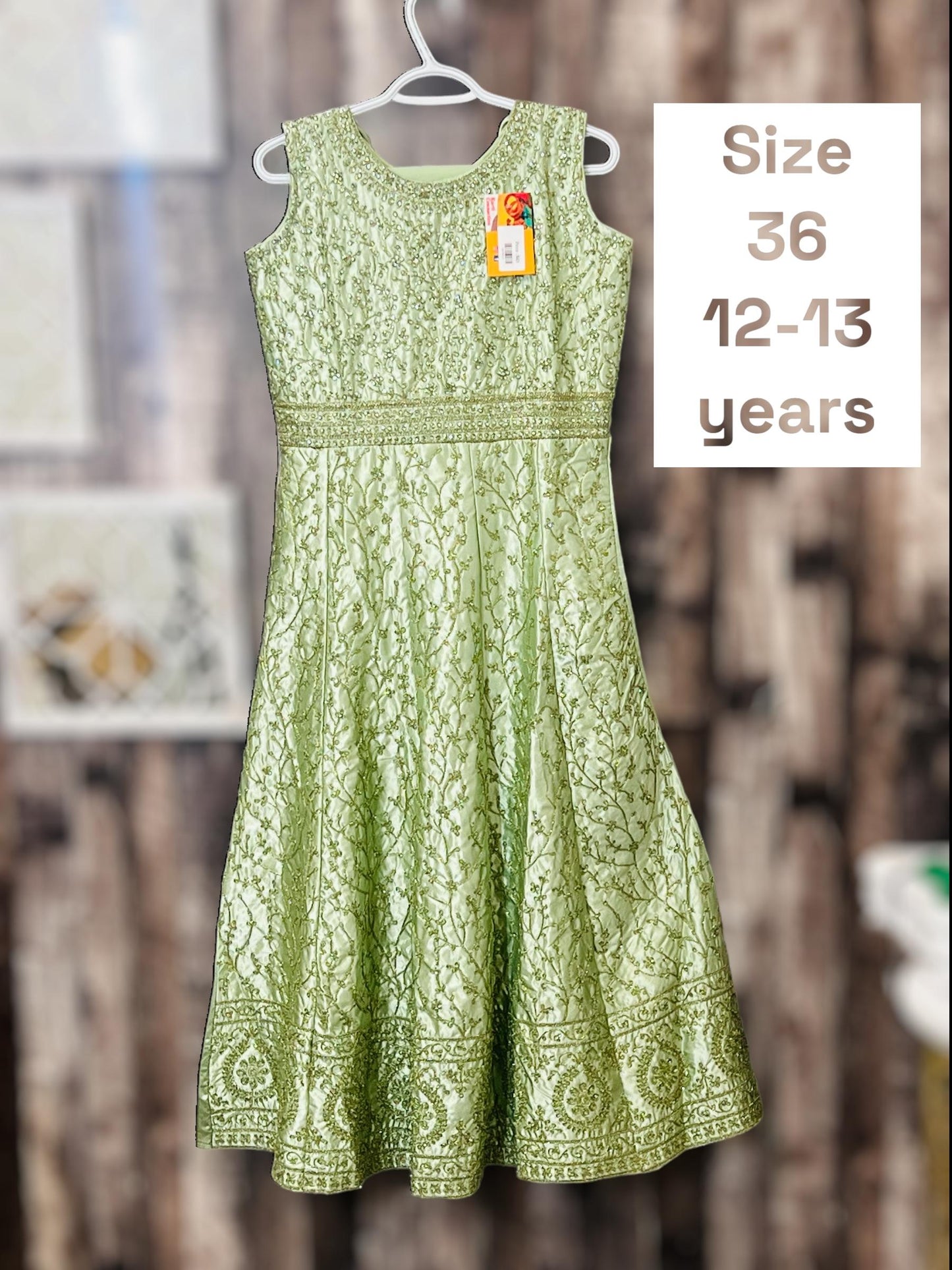 Party wear long dress for girls