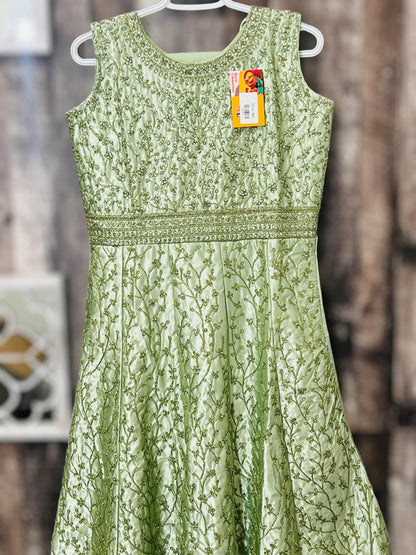 Party wear long dress for girls