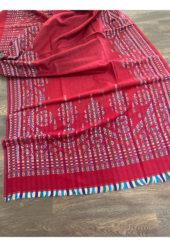 9289 Pashmina shawl | stoles | shawl (full size) - Kurti Connection USA