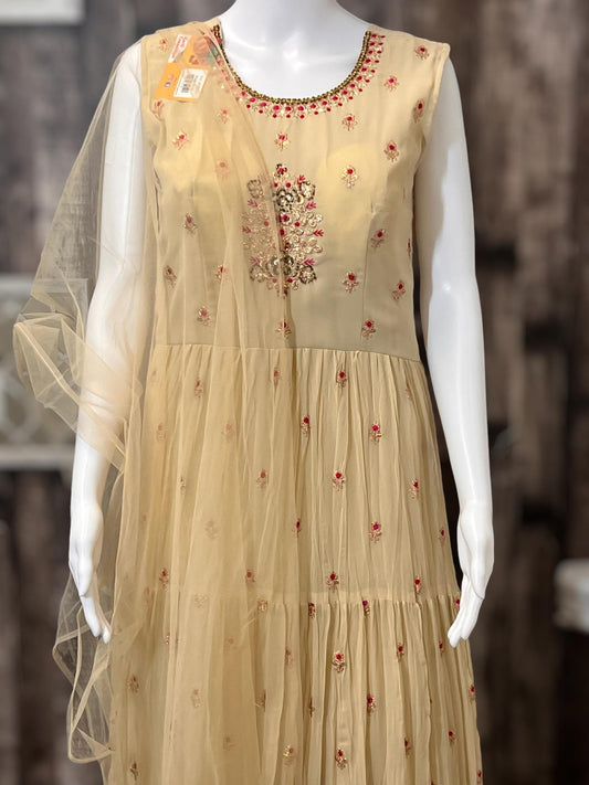 Georgette long dress