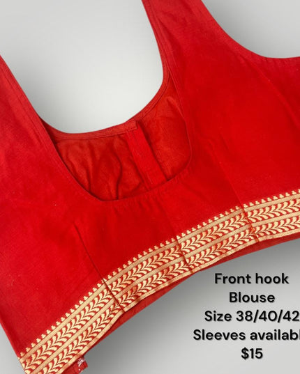 Readymade Blouse | Sleeves attached inside - Kurti Connection USA